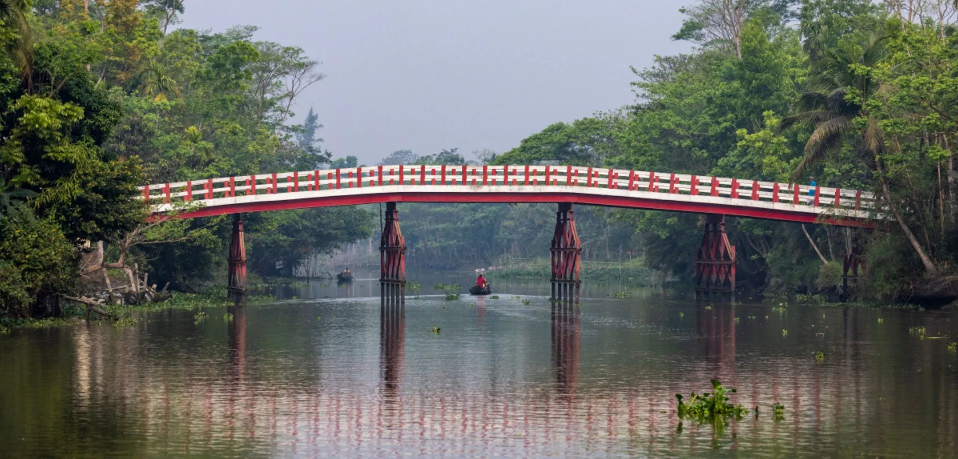 Bruecke in den Sundarbans