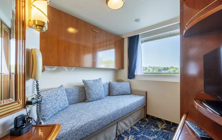 1-Bettkabine Hauptdeck (ca. 9 m²)