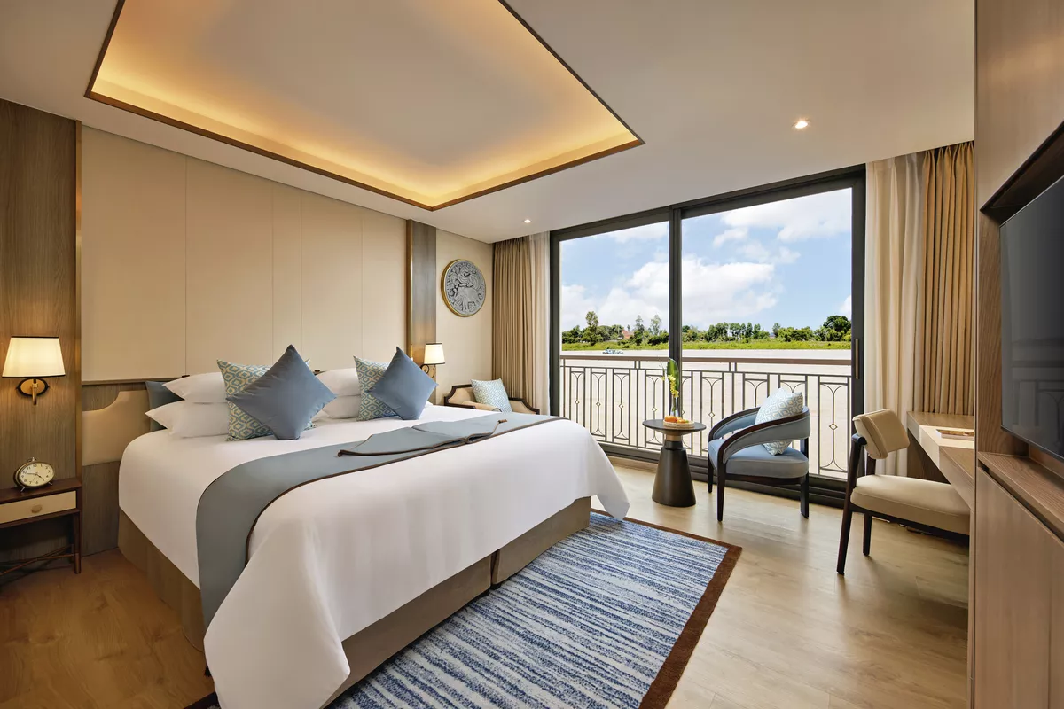 Suite Hauptdeck, franz. Balkon (ca. 28 m²)