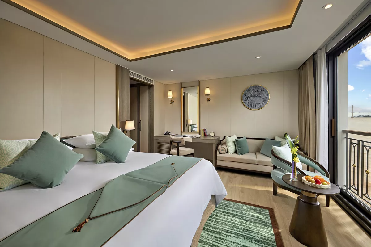 Suite Oberdeck, franz. Balkon (ca. 28 m²)