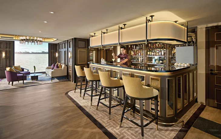 Bar in der Lounge
