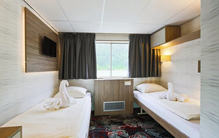 2-Bettkabine Oberdeck