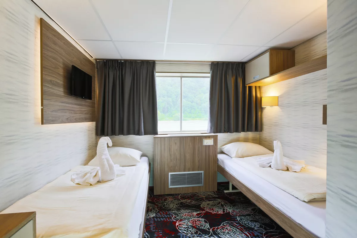 2-Bettkabine Oberdeck