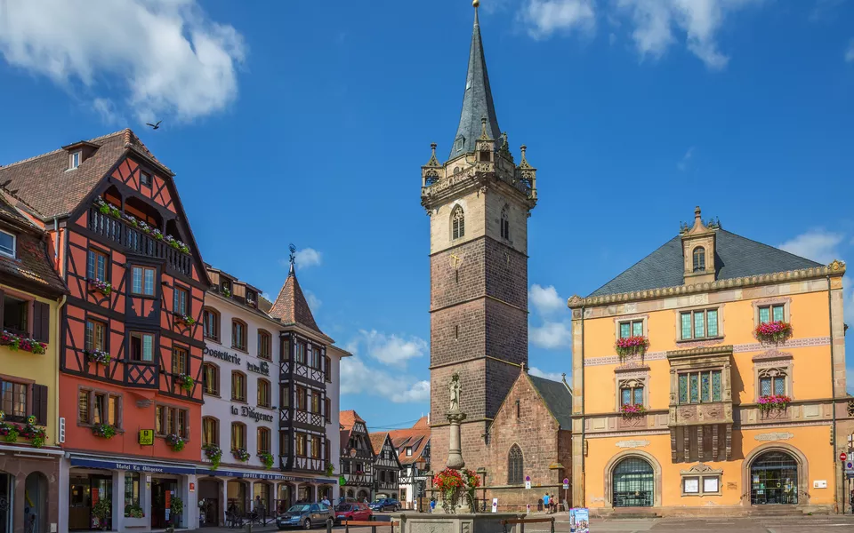 Marktplatz in Obernai - ©Pierre Violet - stock.adobe.com