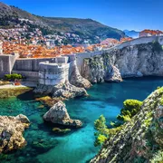 Dubrovnik an der Adriaküste in Dalmatien, Kroatien