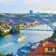 Ponte Dom Luís I-Brücke in Porto