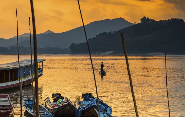 Auf dem wildromantischen Mekong bis zum Goldenen Dreieck ab Vientiane mit Mekong Pearl