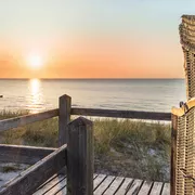 Sonnenuntergang auf der Insel Hiddensee