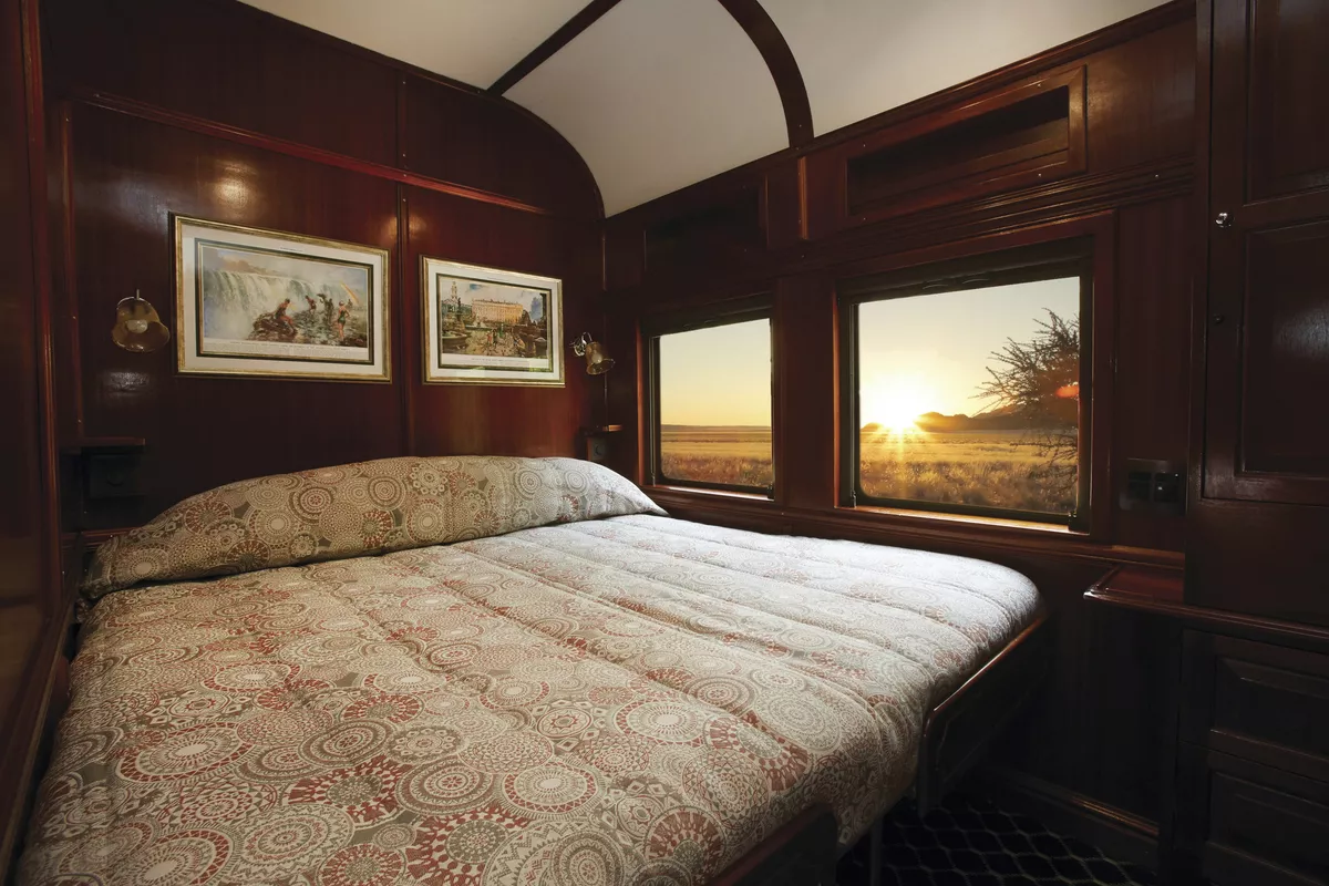 Suite der Kategorie Pullman (Doppelbett) - © Rovos Rail Tours