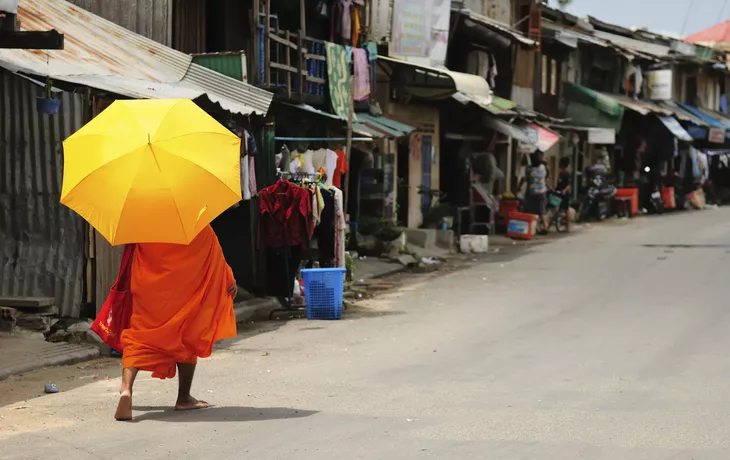 © shutterstock_62331718 - Mönch in Phnom Penh