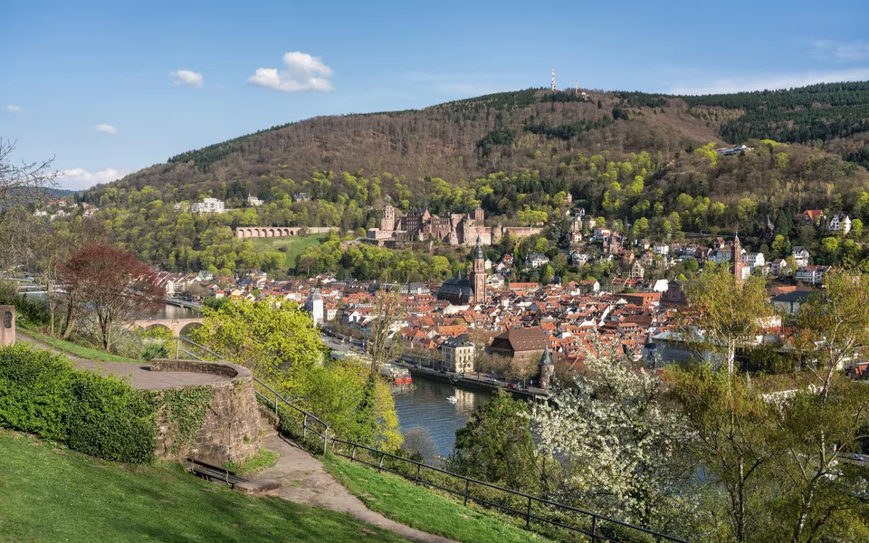 Philosophenweg, Heidelberg - © Copyright (c) 2021 mapman/Shutterstock.  No use without permission.