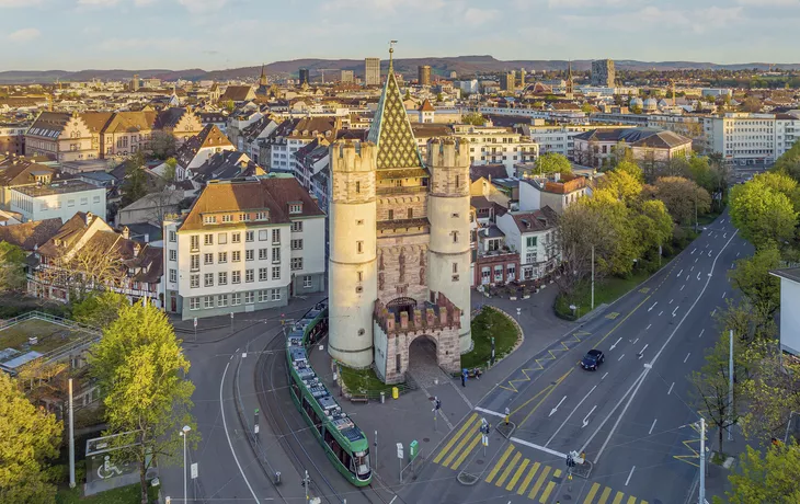 © Basel Tourismus - Luftaufnahme_Spalentor_1