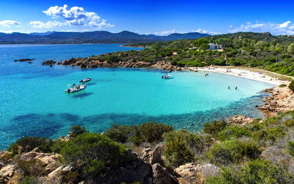 Doctor's Beach an der Nordostküste Sardiniens