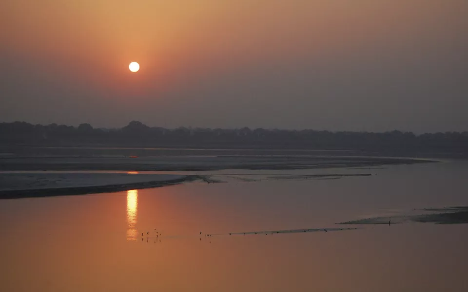 Sonnenuntergang Indien