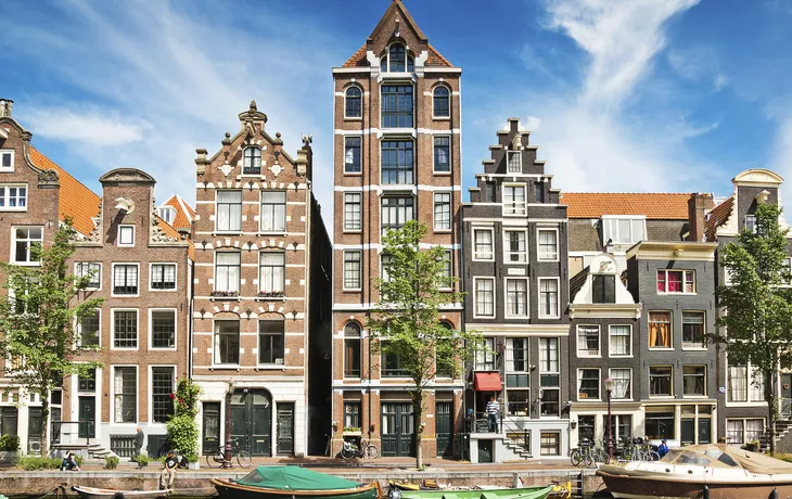 © shutterstock_127533362 - Typisches Stadtbild, Amsterdam