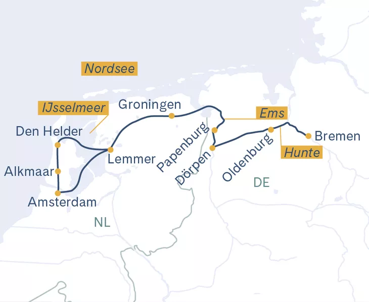 Thurgau Saxobia: 2025 Amsterdam- Bremen