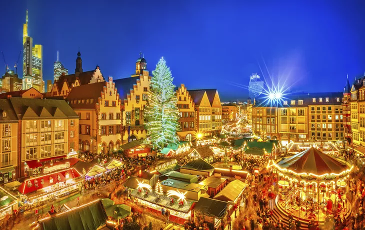 Weihnachtsmarkt, Frankfurt - © sborisov - Fotolia