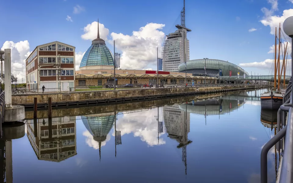 Panorama Havenwelten Bremerhaven mit Klimahaus