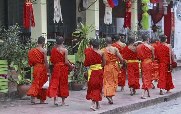 © delkoo - Fotolia - Mönche, Luang Prabang