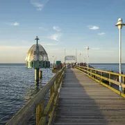 Seebrücke von Zinnowitz auf Usedom