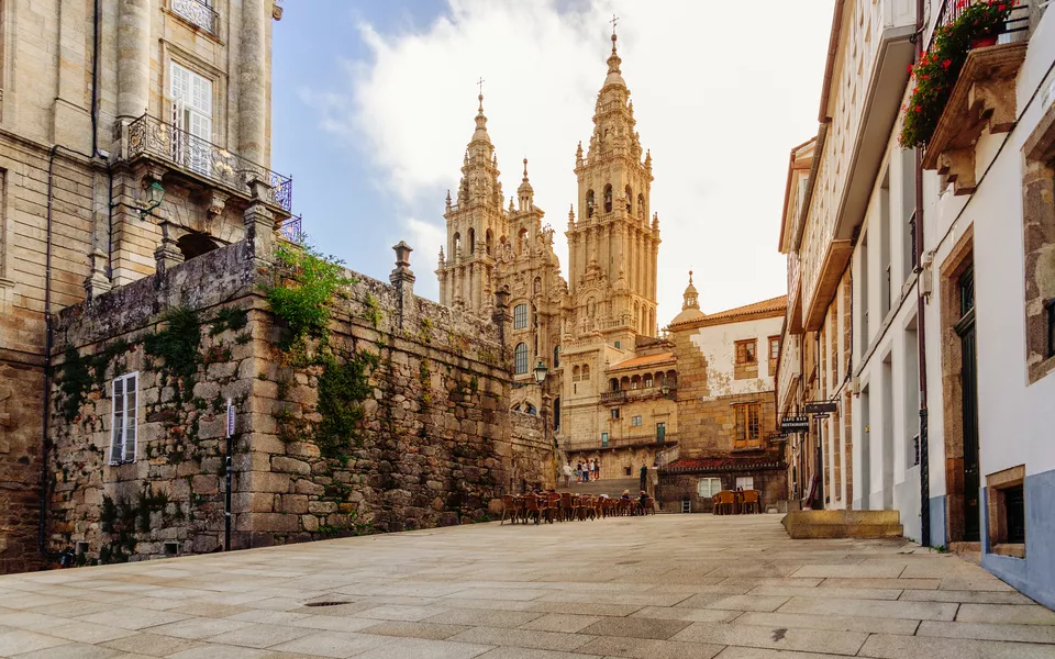 Kathedrale in Santiago de Compostela