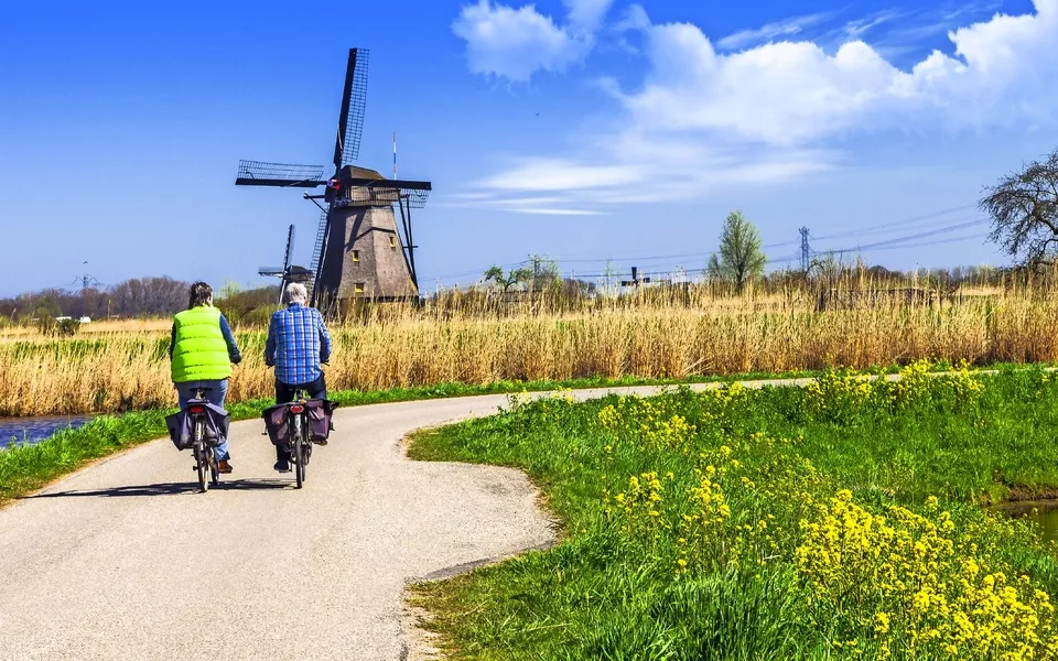 Kinderdijk in Südholland, Niederlande