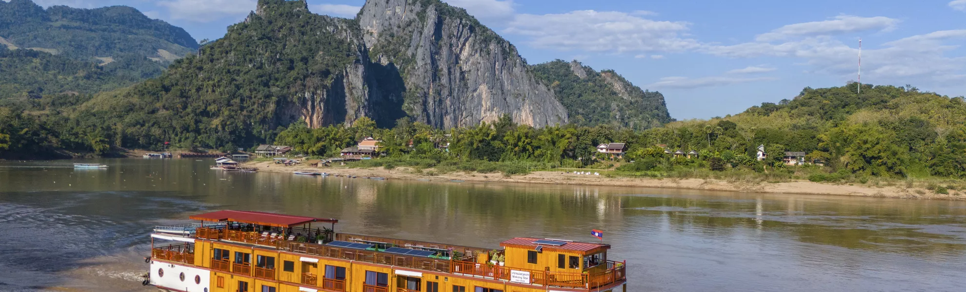 RV Mekong Star auf dem Mekong - Holger Leue