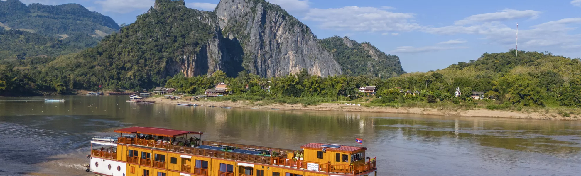 RV Mekong Star auf dem Mekong - Holger Leue