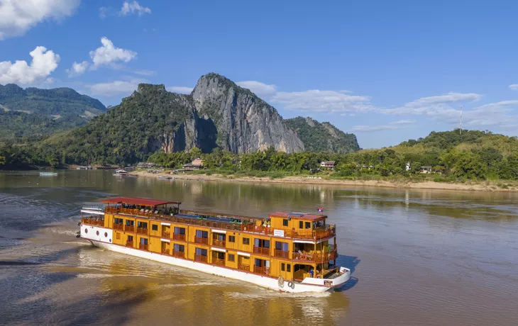 RV Mekong Star auf dem Mekong - Holger Leue