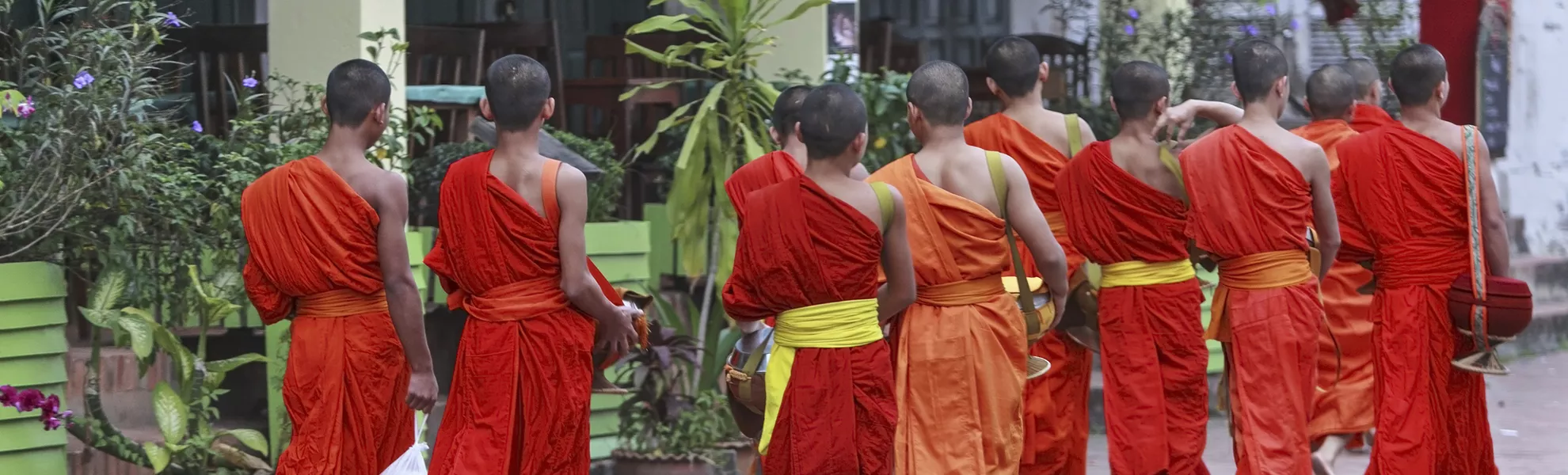 Mönche, Luang Prabang - © delkoo - Fotolia