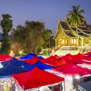 Nachtmarkt, Luang Prabang