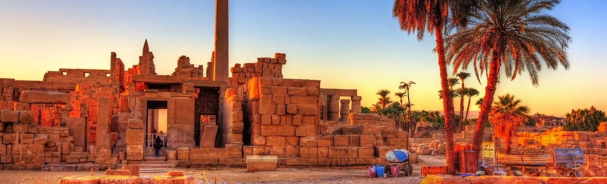 Blick auf die Tempelanlage Karnak in Luxor - © Leonid Andronov - Fotolia