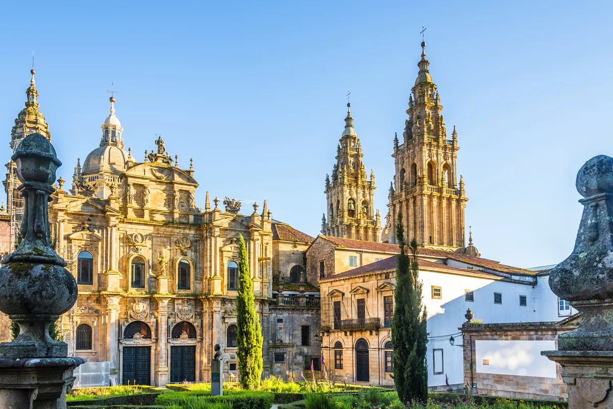 Ansicht an der Santa Catarina-Kapelle in Santiago de Compostela, Spanien - ©milosk50 - stock.adobe.com