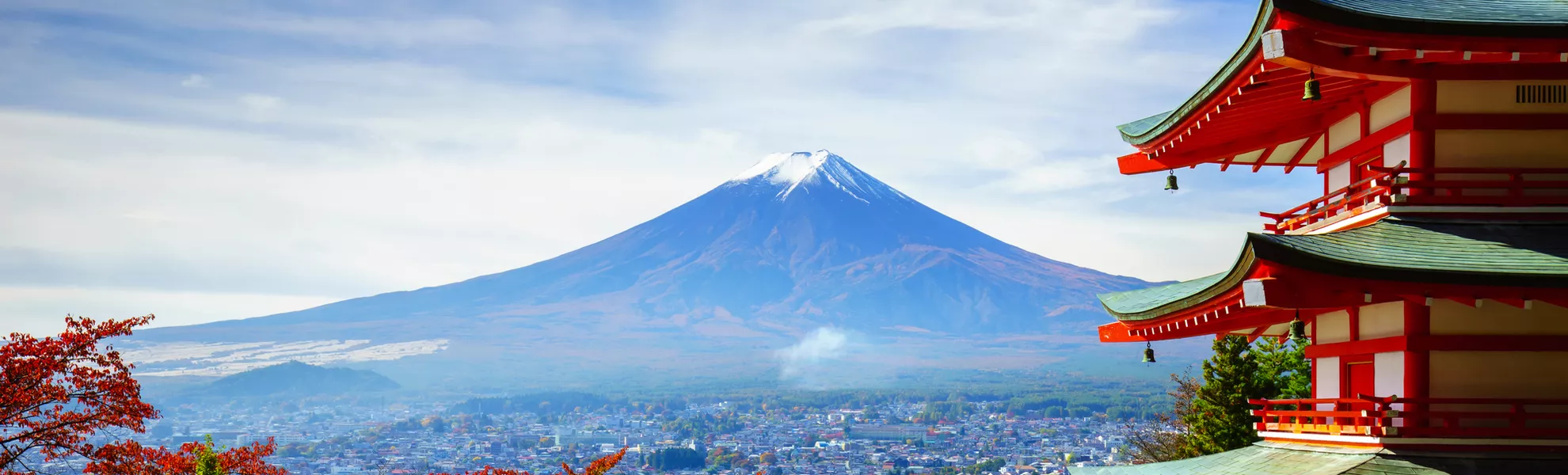 mit Blick auf den Mount Fuji - ©lkunl - stock.adobe.com