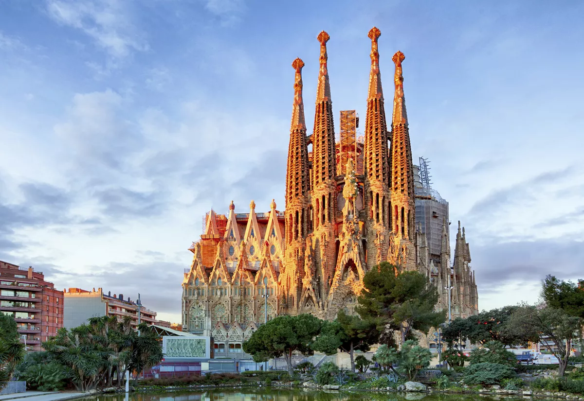 BARCELONA, SPAIN - FEBRUARY 10: La Sagrada Familia - the impress - © TTstudio - stock.adobe.com