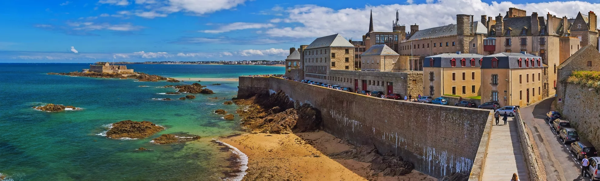 Saint-Malo in der Bretagne, Frankreich - © Nikolai Sorokin - stock.adobe.com