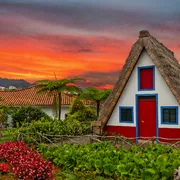 Santana auf Madeira, Portugal