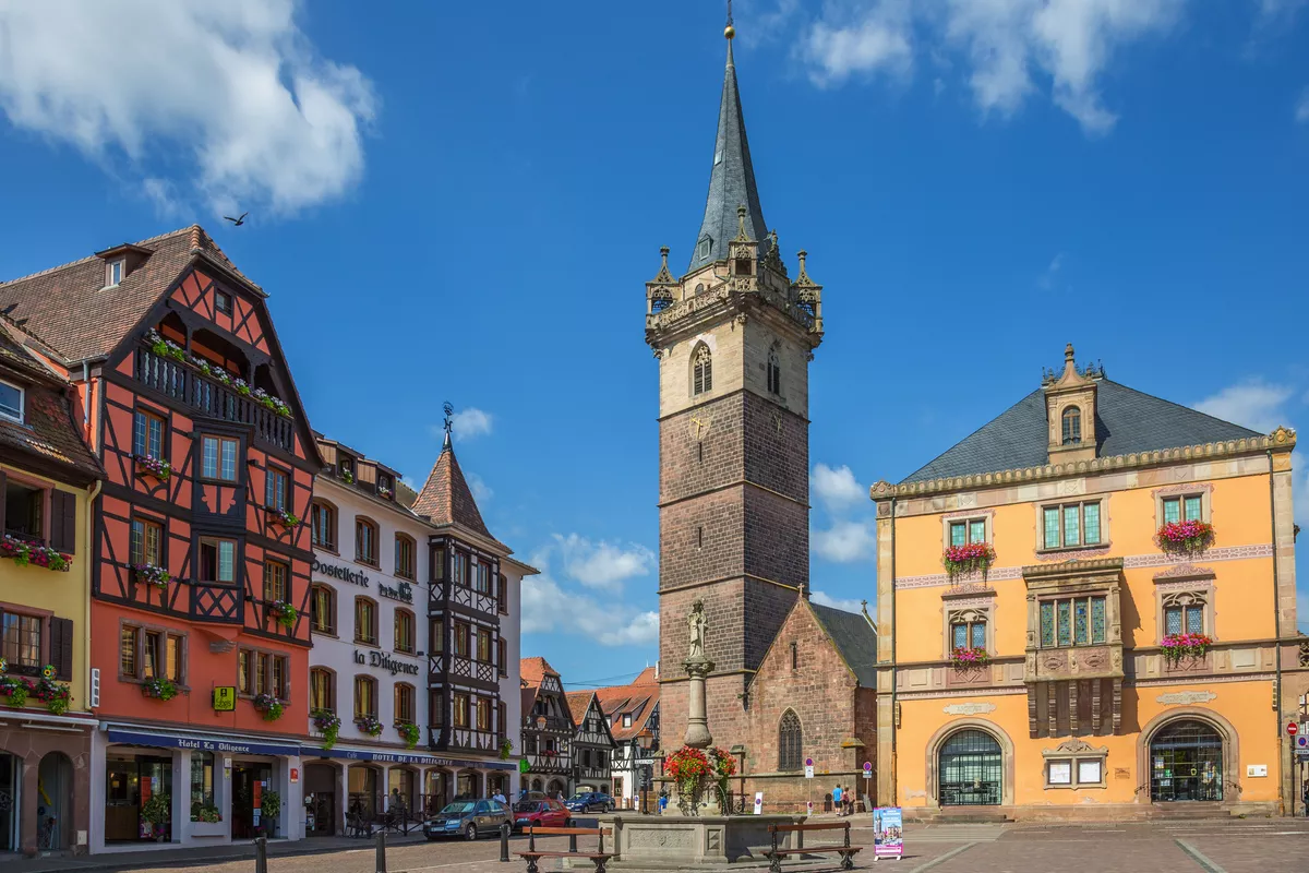Marktplatz in Obernai - ©Pierre Violet - stock.adobe.com