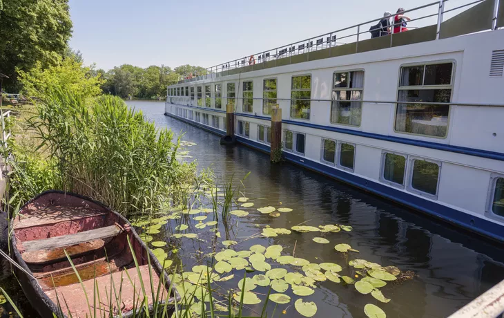 MS Thurgau Saxonia auf der Alten Oder