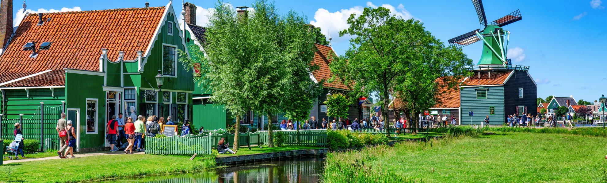 Windmühlenpark Zaanse Schans - © Comofoto - stock.adobe.com