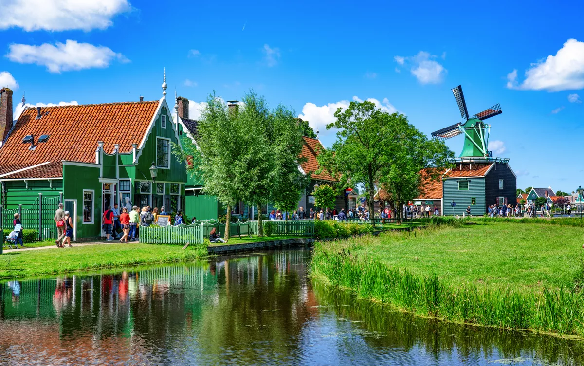 Windmühlenpark Zaanse Schans - © Comofoto - stock.adobe.com