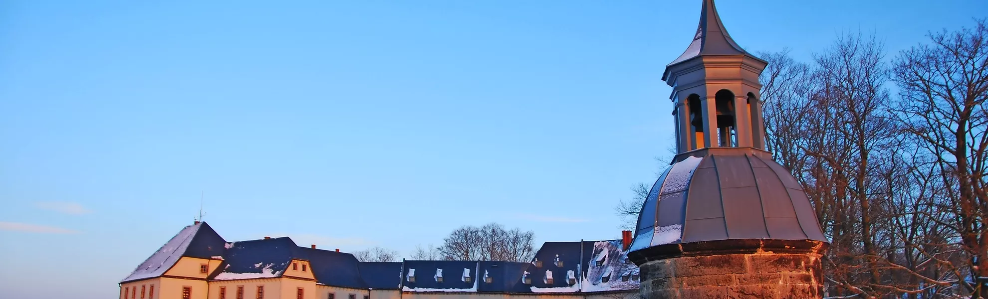 winterliche Festung Königstein im Elbsandsteingebirge, Deutschland - © Festung Königstein GmbH