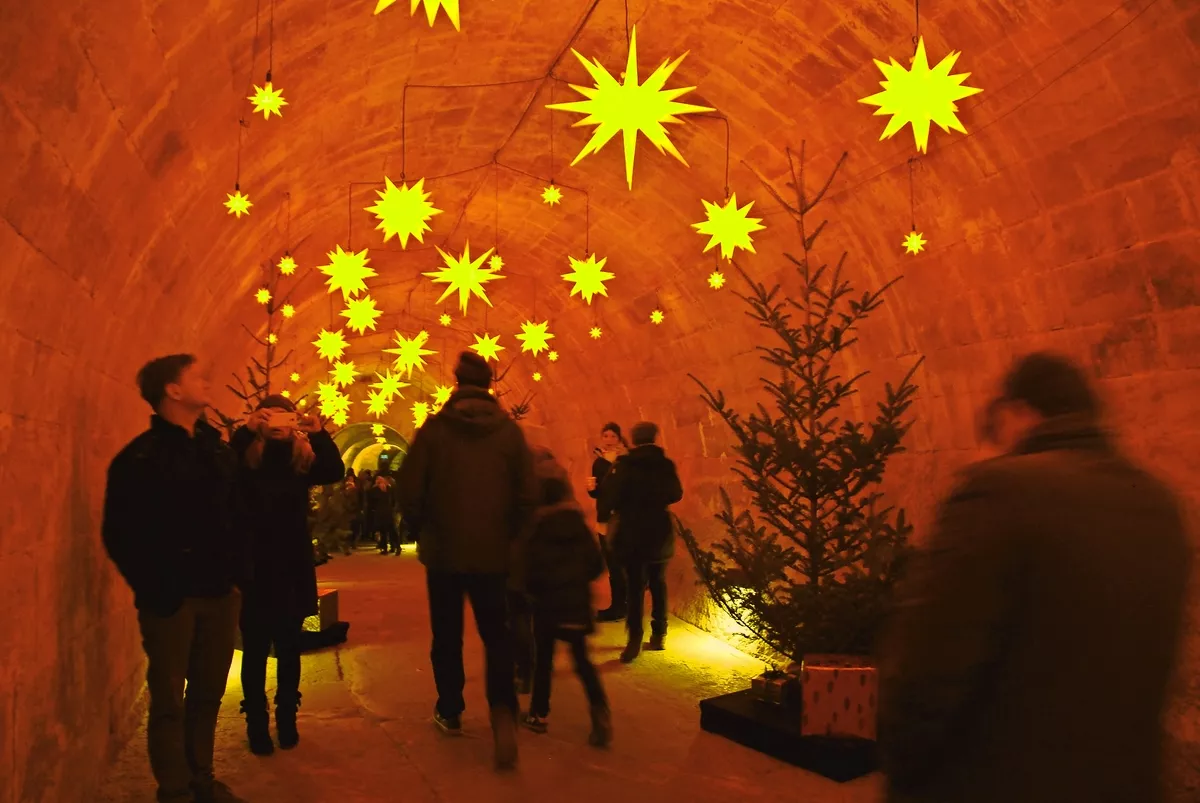 winterliche Festung Königstein im Elbsandsteingebirge, Deutschland - © Festung Königstein GmbH