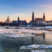 winterliches Dresden