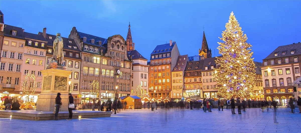 Weihnachtsmarkt, Strasbourg - © Alexi TAUZIN - Fotolia 88080261