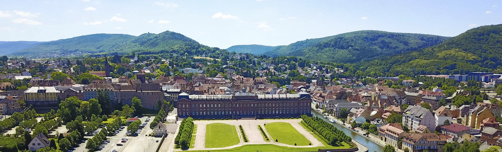 Sicht über Saverne