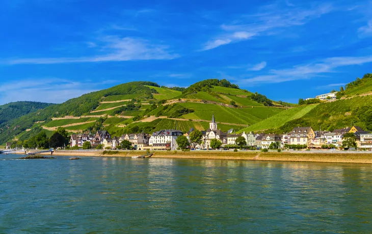 © Eagle2308 - stock.adobe.com - Weinberge in Rüdesheim 