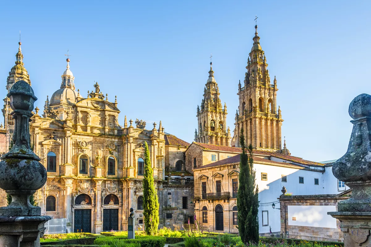 Ansicht an der Santa Catarina-Kapelle in Santiago de Compostela, Spanien - ©milosk50 - stock.adobe.com