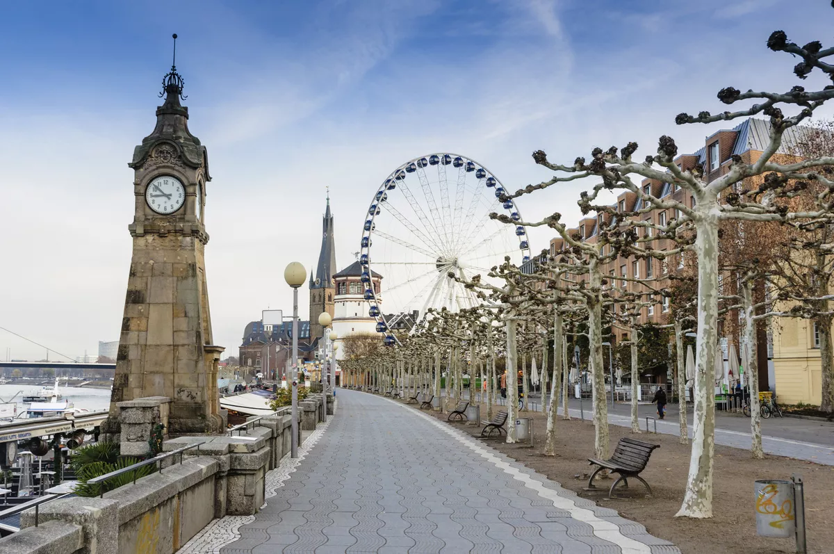 Düsseldorf im Winter - © yemets - stock.adobe.com