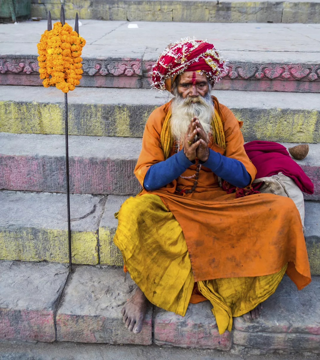 Sadhu - heiliger Mann des Hinduismus  - © Getty Images